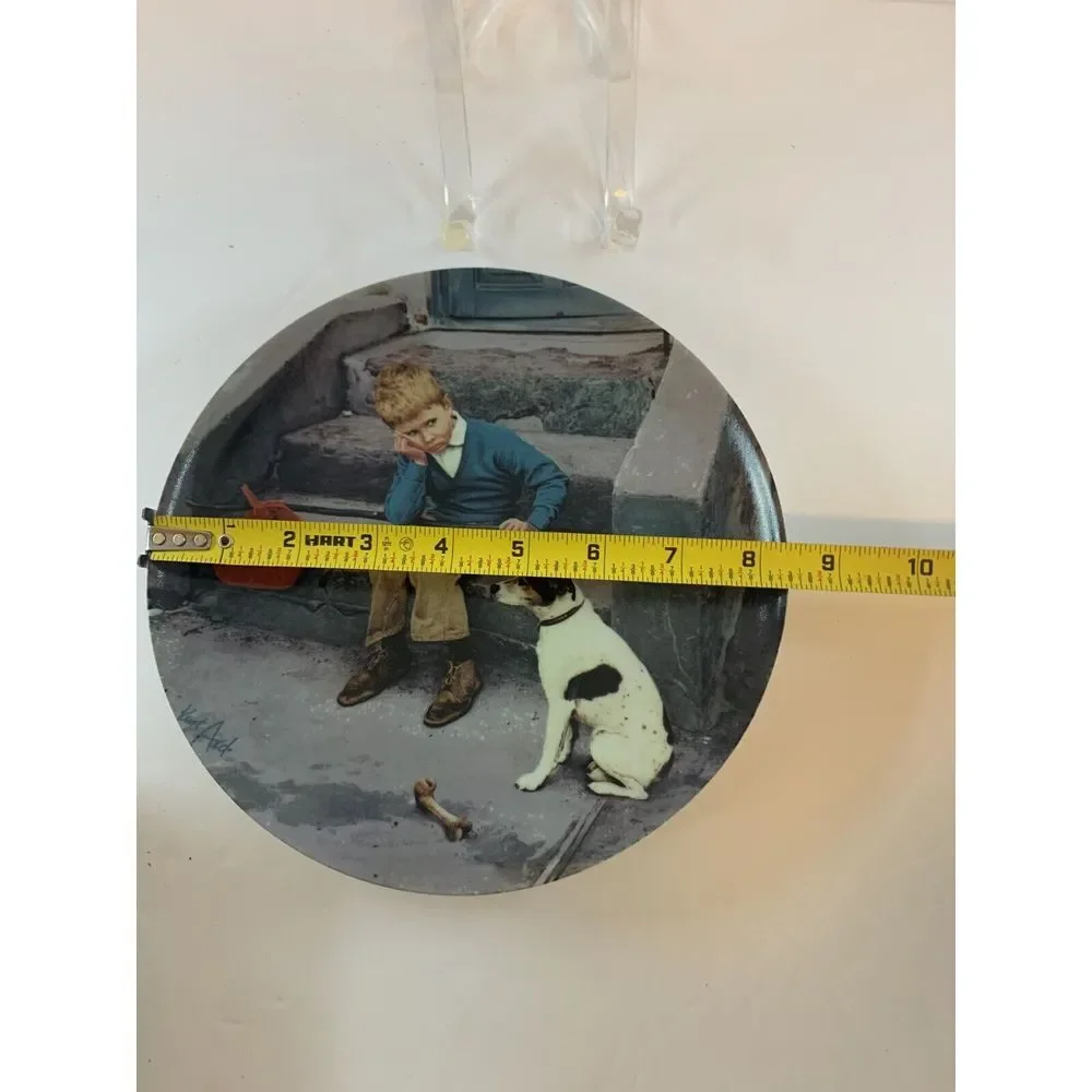 1984 Hjemme er Bedst Home is Best Bing & Grondahl Collector‎ Plate w/Box